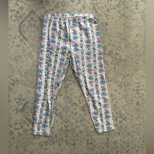 1990s Floral Cottagecore Leggings